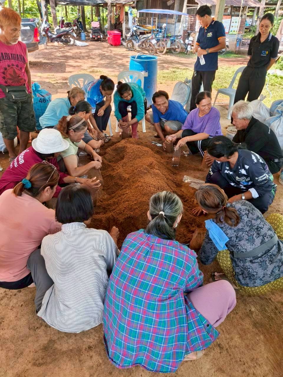 title - อบรม “การสร้างอาชีพในการบริหารจัดการเศษวัสดุเหลือใช้ทางการเกษตรเพื่อเพิ่มมูลค่าเป็นมิตรกับสิ่งแวดล้อม” 
